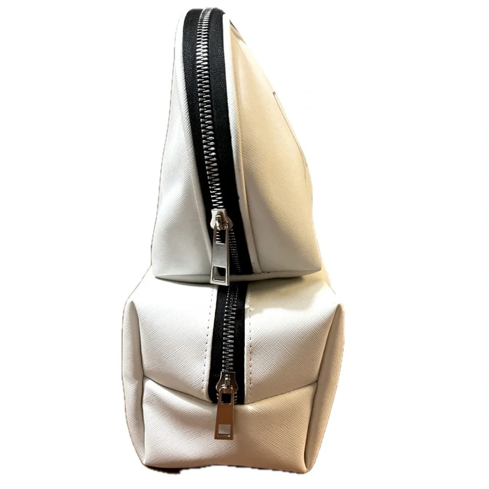Rae Dunn “MY FACE.” & “STUFF.” Women's Zip Up Travel Bags